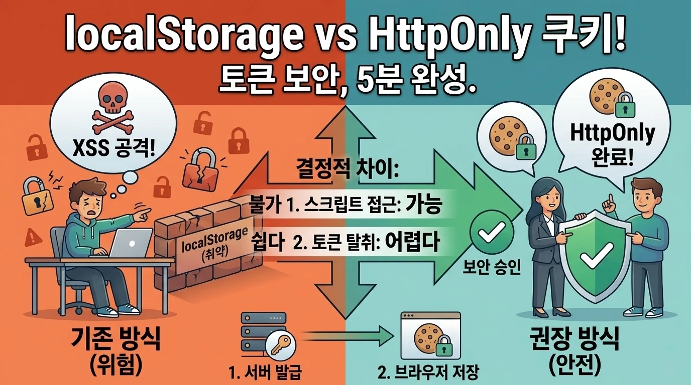 NestJS 스터디 7주차 회고 — localStorage에서 HttpOnly 쿠키로